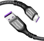  Gyorstöltő adatkábel USB - TYPE-C - 5A 100W - 1m - 121BKTYPE-C