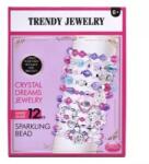 Masen Toys Ékszerkészítő szett virág alakú dobozzal - lila (7198320) - vackorjatek