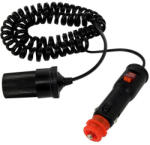 Carpoint Szivargyújtó hosszabbító - 12/24V - kapcsolós