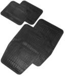  4 részes, autós szőnyegszett, univerzális, PVC, fekete színű