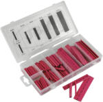 JBM Zsugorcső szett - piros - 127db-os