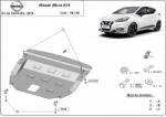 Scut Protection Nissan Micra, 2016-2024 - Acél Motorvédő lemez