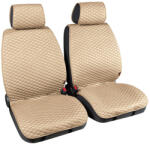 LAMPA Cover-Tech univerzális első ülésvédő - légzsákos - mogyoró barna - párban