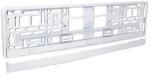 CARMOTION Rendszámtábla keret - műanyag - fehér