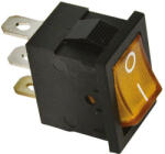 CARPOINT LED-es mikrokapcsoló - narancs