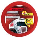 LAMPA Kormányvédő Soft Touch, 42-44cm - piros