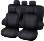 Carpoint Vienna 9 részes univerzális üléshuzat szett - légzsákos - fekete-szürke