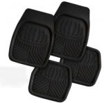  4 részes autós gumiszőnyeg szett univerzális fekete