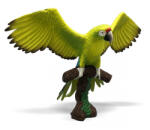 BULLYLAND Papagal Macaw - Figurina animal (BL4063847693923) Figurina