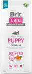 Brit Brit Care Dog Grain-Free Puppy Salmon Храна за кучета, суха, за малки и млади кучета от всякакви породи, от 4 седмици до 12 месеца, без зърно, със сьомга, 12kg
