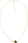 Tommy Hilfiger Colier fermecător placat cu aur cu inimioare Enamel Hearts 2780742