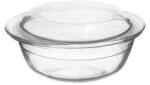 ORION üveg sütőtál fedővel 23 cm (16709)