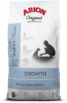 ARION Original Growth Puppy Small Salmon Rice 7 kg hrana catei cu somon