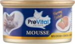 PreVital Mousse teljes értékű állateledel felnőtt macskák számára csirkével 85 g