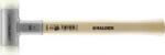Halder SUPERCRAFT Puha kalapács ergonómikus markolat, kemény, visszacsapás mentes 715 g 355 mm 1 db (3366.040) (3366.040) - aqua