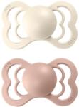 BIBS Supreme Silicone Size 1: 0+ months биберон Ivory / Blush 2 бр