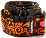 Dunlop Jimi Hendrix Blacklight Monterey Orange Strap