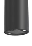 Tornado Hota Decorativa de Perete Tornado WALL TUBE 860 (30) LED 1 Motor 3 Viteze Absorbtie 860m3/Ora Filtru Anti-Grasimi Aluminiu 5 Straturi Negru (36060) Hota