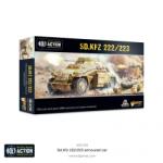 Warlord Games Vehicul Blindat de Razboi WARLORD GAMES Bolt Action Sd. Kfz 222/223 14 Ani+ (5060917991995)