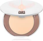 Charlotte Tilbury Airbrush Brightening Flawless Finish pudră compactă iluminatoare pachet pentru calatorie culoare Tan-Deep 3.4 g