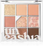 UNLEASHIA Glitterpedia Eye Palette палитра сенки за очи цвят No. 3 All of Coral Pink 6.2 гр