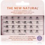 KISS The New Natural Effortless Minimal Look лепящи снопчета мигли без възли Trio 01 24 бр