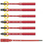 Wiha VDE cserélhető csavarhúzó penge készlet, 7 részes, Wiha slimTorque 36079 (36079)