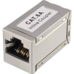 Renkforce RJ45 csatlakozó közösítő CAT 6A, 1x RJ45 alj - 1x RJ45 alj, fehér, Renkforce (RF-4723812) - aqua