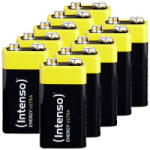 Intenso (7501451MP) 9V-os elem Alkáli mangán 560 mAh 9 V 10 db (7501451MP) - aqua