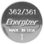Energizer 362/361 gombelem, ezüstoxid, 1, 55V, 27 mAh, Energizer SR721SW, SR58, SR721, V362, D362, 601, S, 280-29, SB-AK, SB-DK (634977)