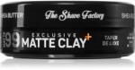 The Shave Factory Exclusive Matte Clay formázó agyag hajra mattító hatással ultra erős fixálás 150 ml