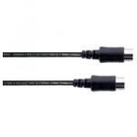 Cordial ED 1, 5 AA MIDI kábel 1.5m fekete (14895) (14895)