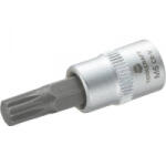 TOOLCRAFT Dugókulcs betét 6, 3 mm (1/2), sokfogú bittel 6mm, hossz: 37 mm, TOOLCRAFT (816075)