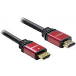 Delock HDMI csatlakozókábel [1x HDMI dugó 1x HDMI dugó] 3 m piros, fekete (57903)