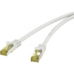 Renkforce RJ45-ös patch kábel, hálózati LAN kábel, tűzálló, CAT 7 S/FTP [1x RJ45 dugó - 1x RJ45 dugó] 0, 25 m szürke, Renkforce (RF-4149858)