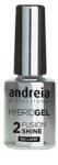 Andreia Professional professional Hibrid gélfúziós Shine körömlakk