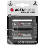AgfaPhoto Babyelem Ultra LR14 Alkáli mangán 1.5 V 2 db (110-821839) (110-821839) - aqua