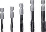 Fein Menetfúró M8, M10, M12, M14, M16 HSS 5 db (63110046010) (63110046010) - aqua