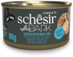 Schesir 12x80g Schesir After Dark csirke & tojás nedves macskaeledel