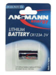 ANSMANN 3V Lítium fotóelem (1db / csomag) (CR123) (CR123) - aqua