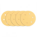 GRAPHITE Tépőzáras csiszolópapír 225mm, k120, 5db, 6 lyukakkal az 59g264, 59g265 csiszológéphez (54H030)