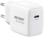 VOLTCRAFT 1xUSB-C hálózati adapter + 2 m-es USB-C-USB-C kábel fehér (VC-13082885) (VC-13082885)