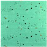 SDEPOT 10 db SDEPOT® tapéta csempe készlet, 3 mm vastag, mérete 70x77 cm, téglautánzat, minta csillagokkal, zöld (SET10_TAPET_55_VERDE)