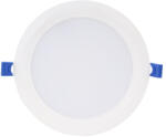 TRACON Kompakt beépíthető LED mélysugárzó 12W, 960lm, D=170 mm, 4000K, IP20 LED-DLS-12NW Tracon (LED-DLS-12NW)