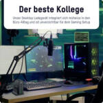 ANSMANN Desktop Ladegerät mit Display 140W USB-s töltőkészülék 140 W 2x USB-A, 3x USB-C Power Delivery Fekete Beltér (DC5140PD) (DC5140PD)