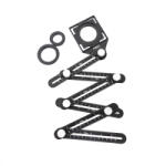 NEO TOOLS Szögmásoló, furatátjelölő és vonalzó, 6 oldalas, alumínium, ABS (72-351) - olaj