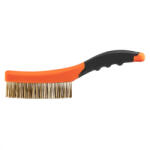 NEO TOOLS Drótkefe, sárgaréz, 4x16 sor (39-030) - olaj