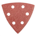 GRAPHITE Csiszolópapír deltacsiszolóhoz 93x93mm, K60, 5db. , lyukas (55H764)