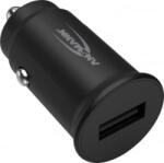 ANSMANN 1xUSB-A autós töltő fekete (1000-0031) (1000-0031) - aqua