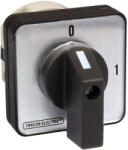 TRACON Kézikapcsoló, BE-KI, 400V, 20A, 2P, 5, 5kW, 48×48mm, 90fok TK-209/2 Tracon (TK-209/2)